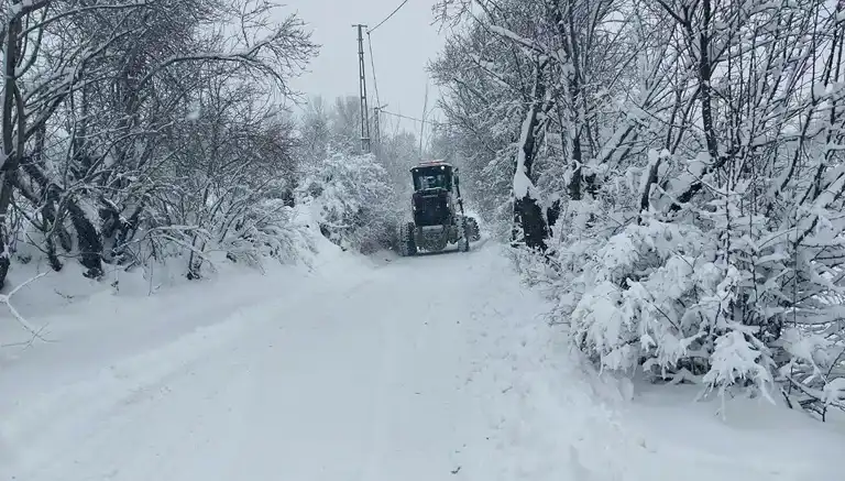 Elazığ'da 162 Köy Kar Yağışı Nedeniyle Ulaşılmaz Durumda